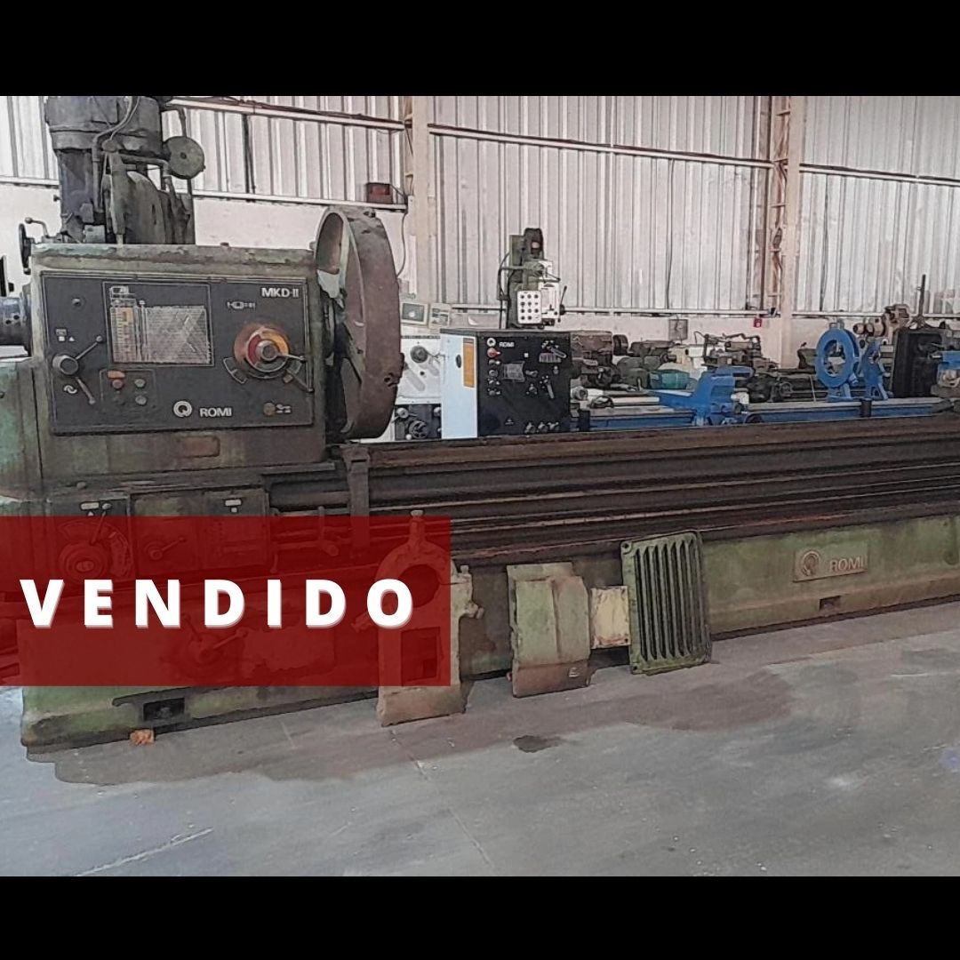 TORNO MECANICO ROMI MKD Ø 1000 X 5000 mm
